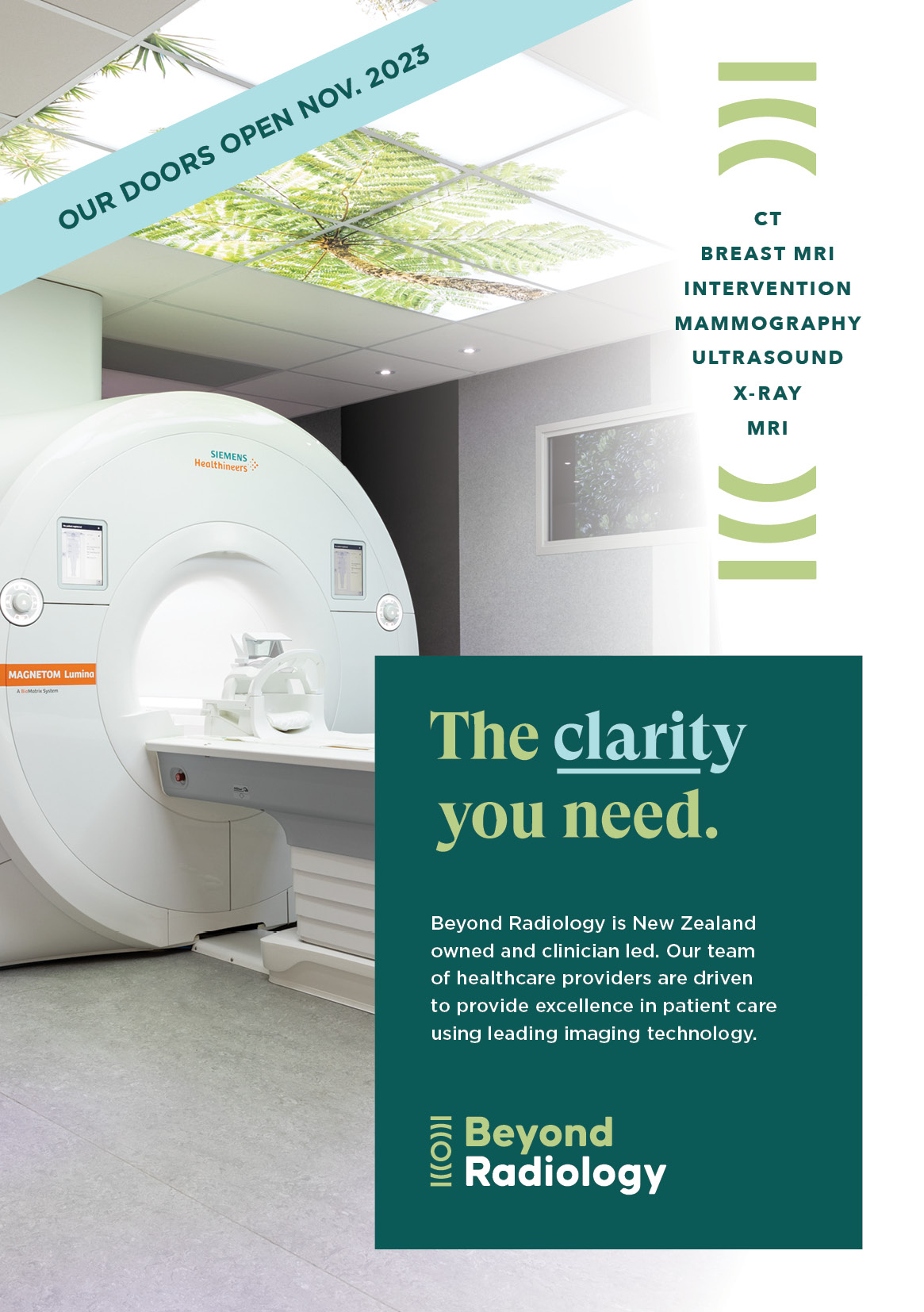 New Clinic Now Open! | Beyond Radiology